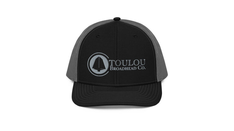 Toulou Classic Trucker Cap featuring a gray logo