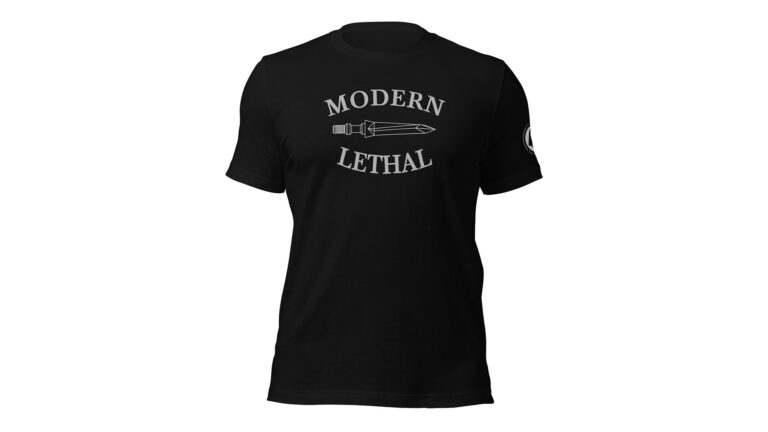 look lethal in your very own Toulou Broadhead Modern Lethal T-Shirt.
