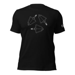 Look lethal in your very own Toulou Broadhead 3D T-Shirt.