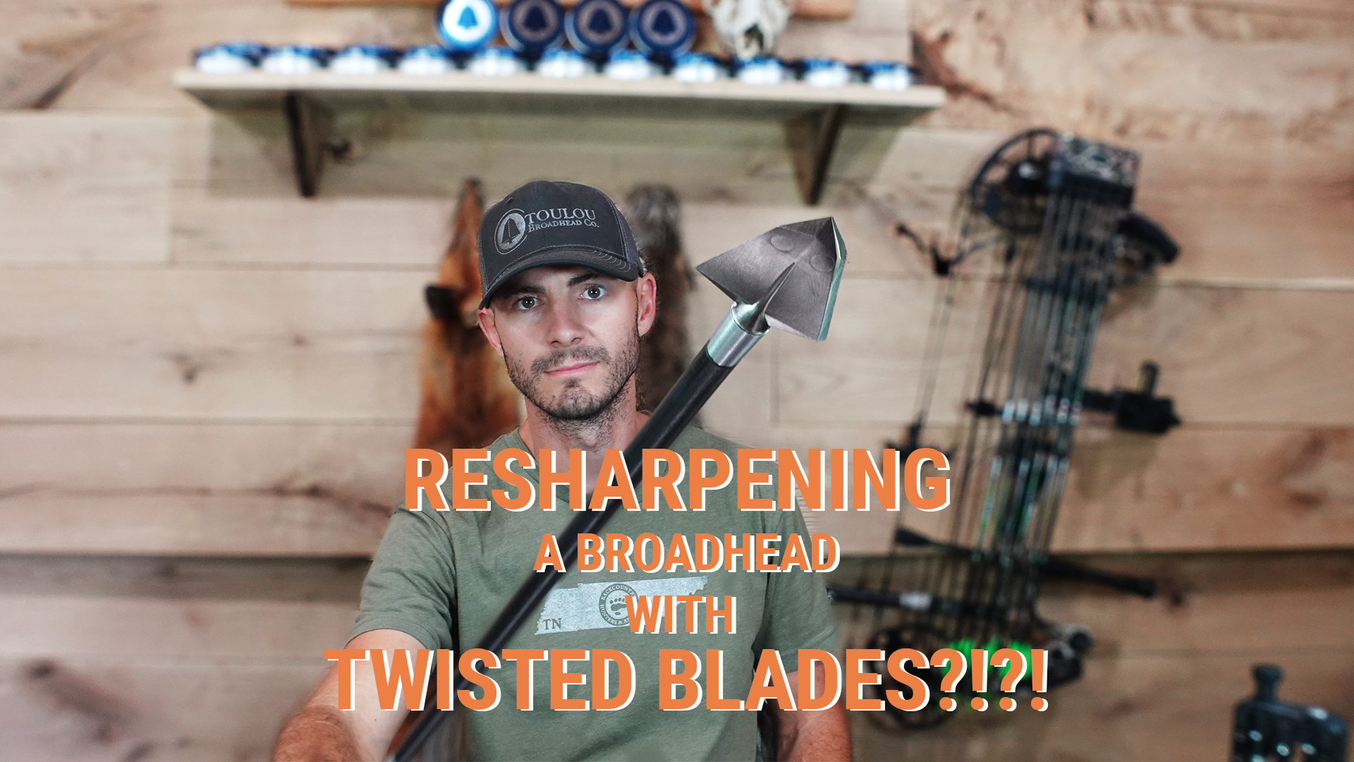 Resharpening Toulou Broadheads